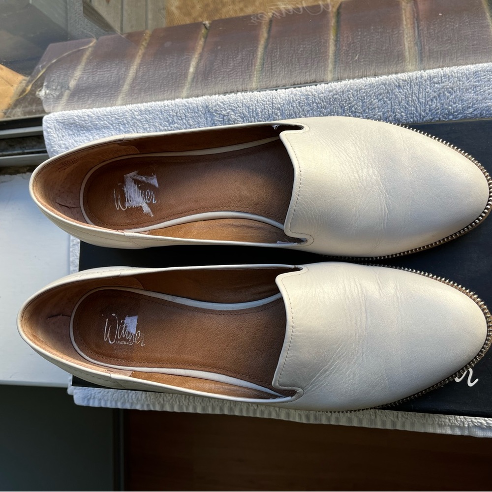 Wittner Halia cream leather loafer - Picture 2 of 7